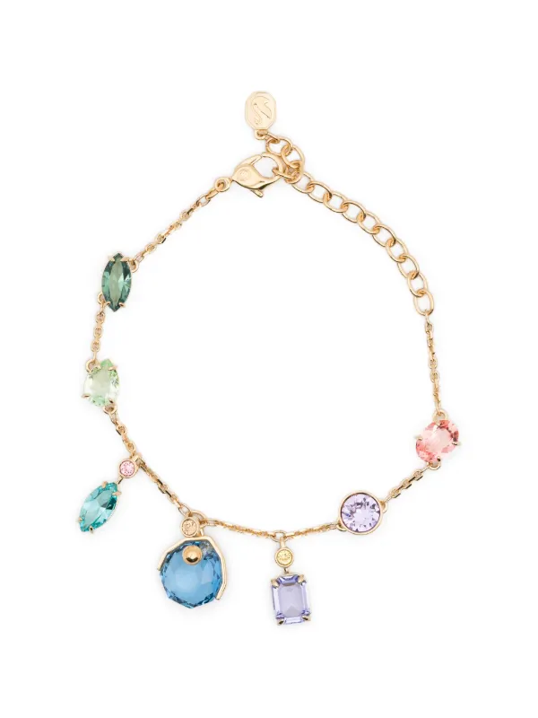 Swarovski Gema クリスタル ブレスレット | ゴールドトーン | FARFETCH JP