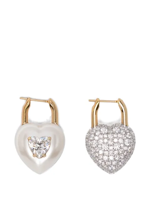 Swarovski Orecchini a cuore