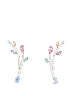 Swarovski x Ariana Grande フープピアス | シルバートーン | FARFETCH JP