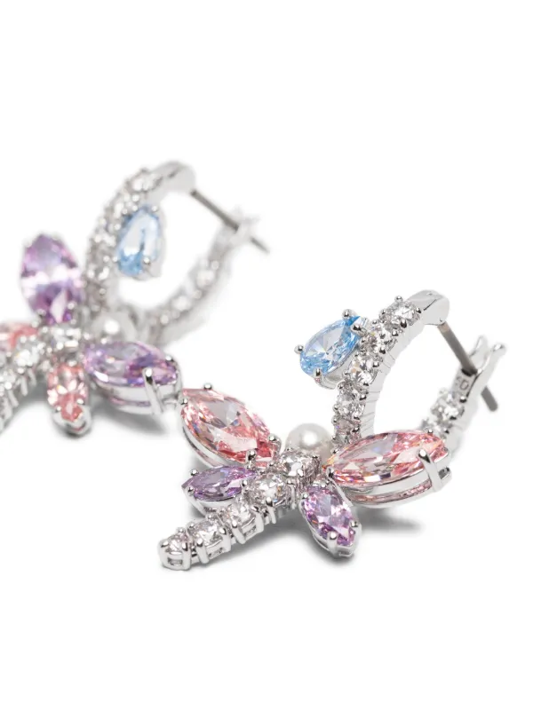 Swarovski x Ariana Grande フープピアス | シルバートーン | FARFETCH JP