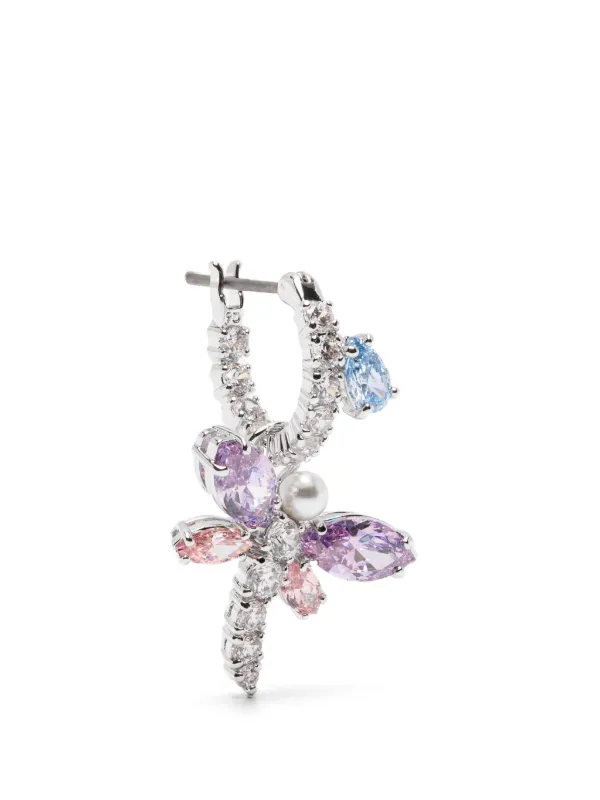 Swarovski x Ariana Grande フープピアス | シルバートーン | FARFETCH JP