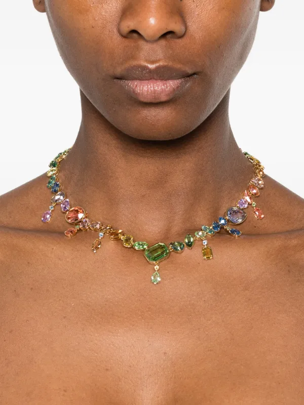 Swarovski Gema ネックレス | ゴールドトーン | FARFETCH JP