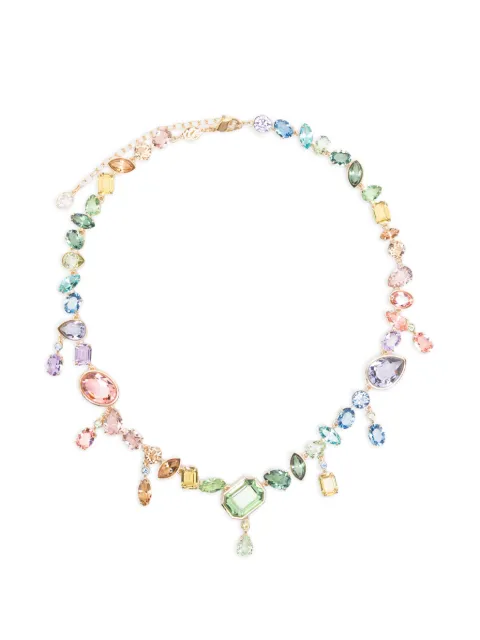 Swarovski mixed-cuts necklace