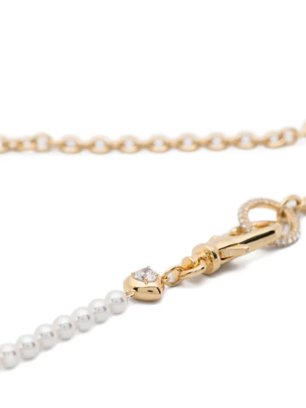Swarovski Idyllia クリスタル ネックレス | ゴールドトーン | FARFETCH JP