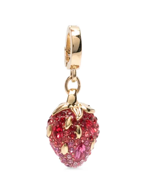 Swarovski strawberry-charm pendant