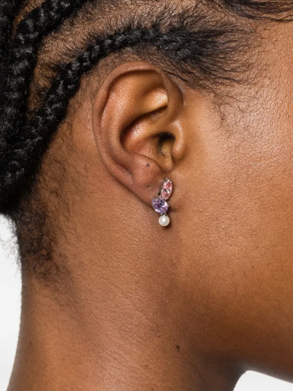 Swarovski x Ariana Grande クリスタル ピアス＆ネックレス セット