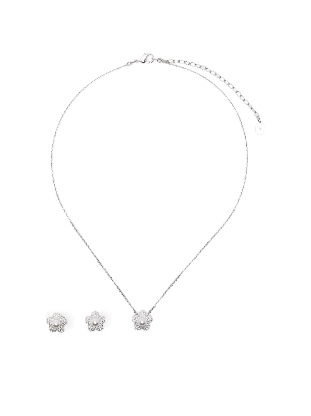 Swarovski Set gioielli con cristalli - Argento