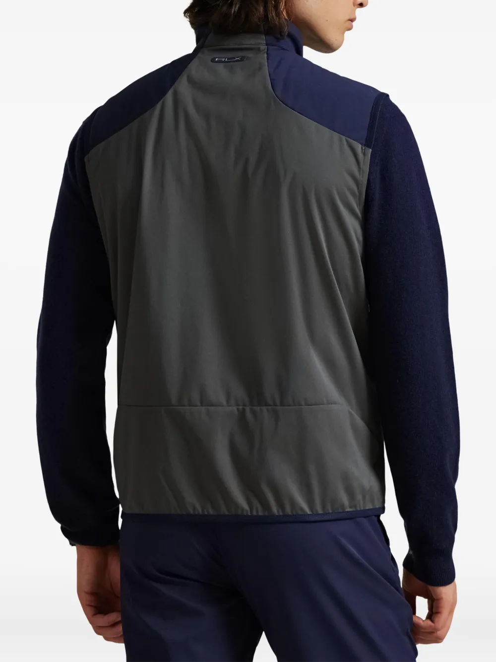 RLX Ralph Lauren Bodywarmer met colourblocking Grijs