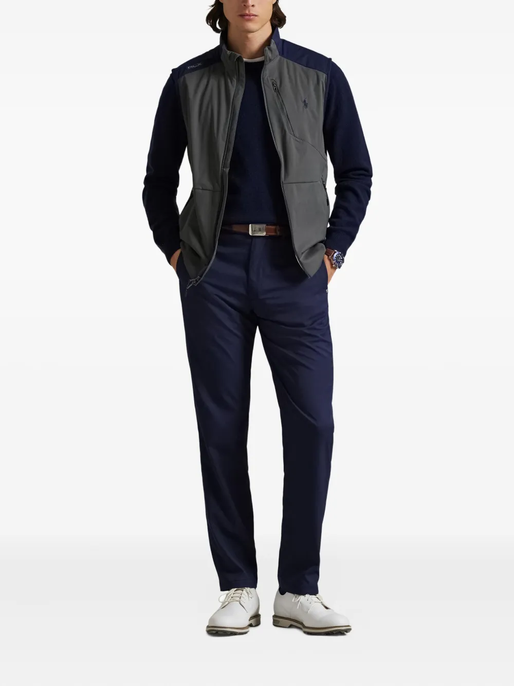 RLX Ralph Lauren colour-block zip-up gilet | Waistcoats & Gilets | Image 2