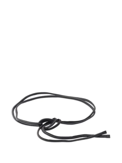 FURLING BY GIANI knotted lambskin belt