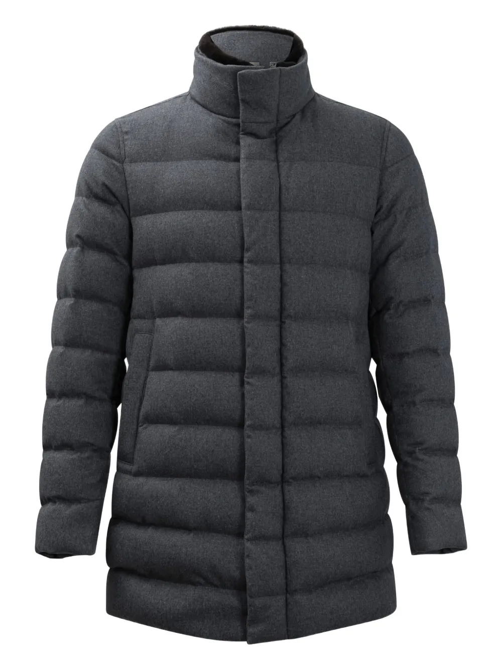 Herno ロングスリーブ コート - グレー