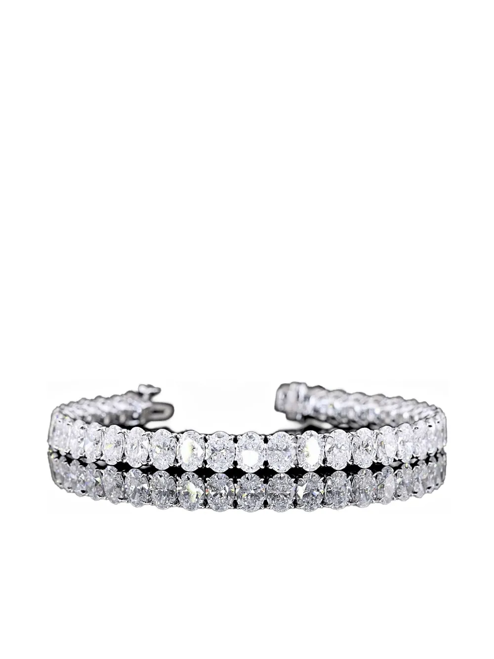 Jewels Aficionado 14K white gold diamond bracelet - Argento