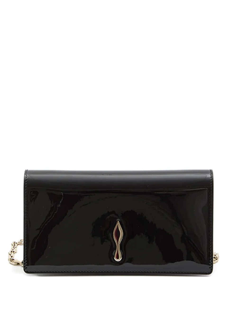 Bettina leather clutch bag