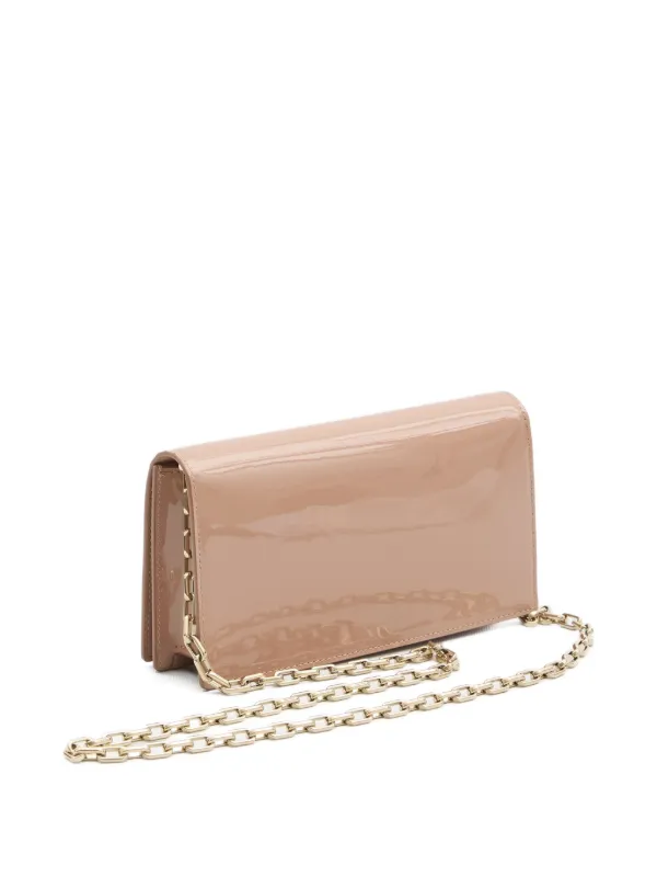 Christian Louboutin Bettina Clutch Patent Calf Leather | Neutrals