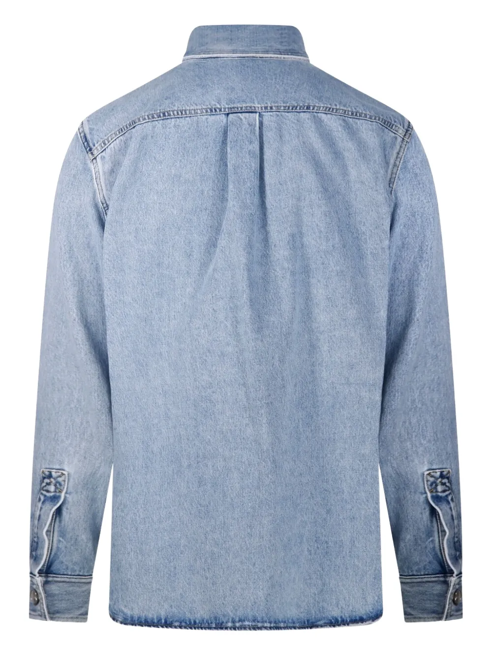 Gucci pocket button shirt - Blauw