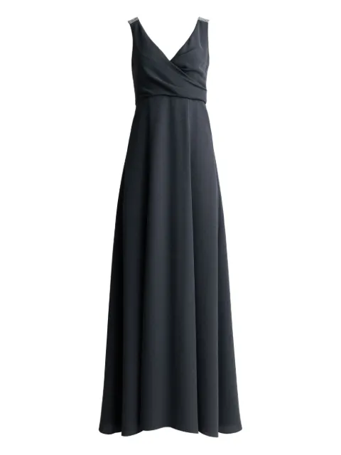 St. John V-neck maxi dress 
