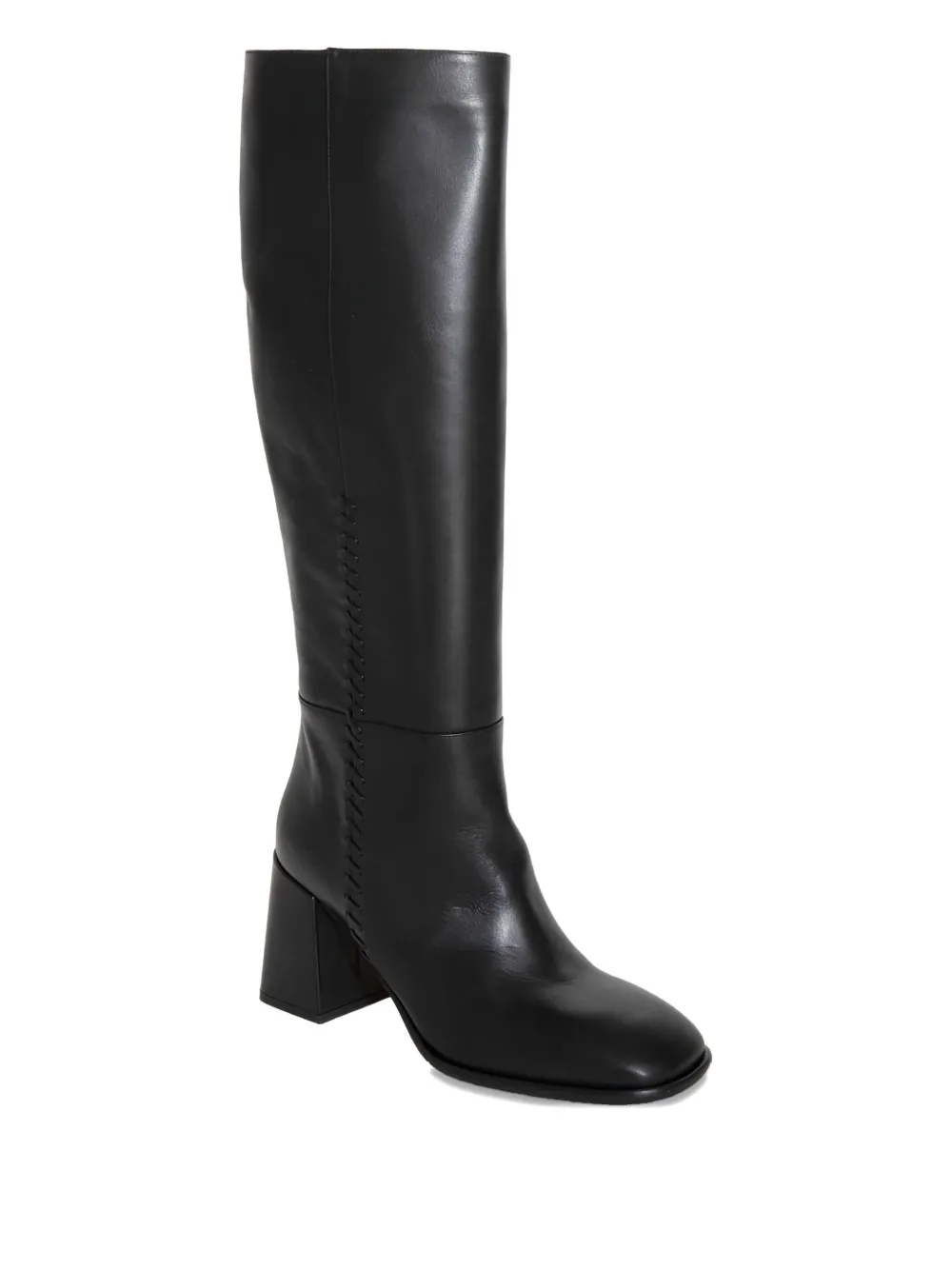 CHUCKIES stitched block-heel boot | Knee-High Boots | Image 2