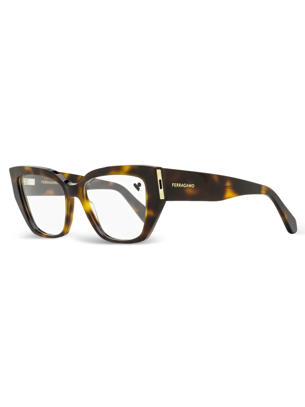 Ferragamo Eyewear flared rectangular glasses | Image 2