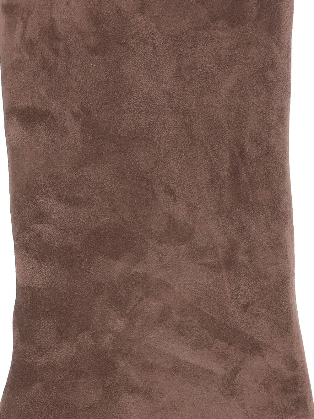 Amina Muaddi 60mm Fiona Tapered-toe Slip-on Boots In Brown