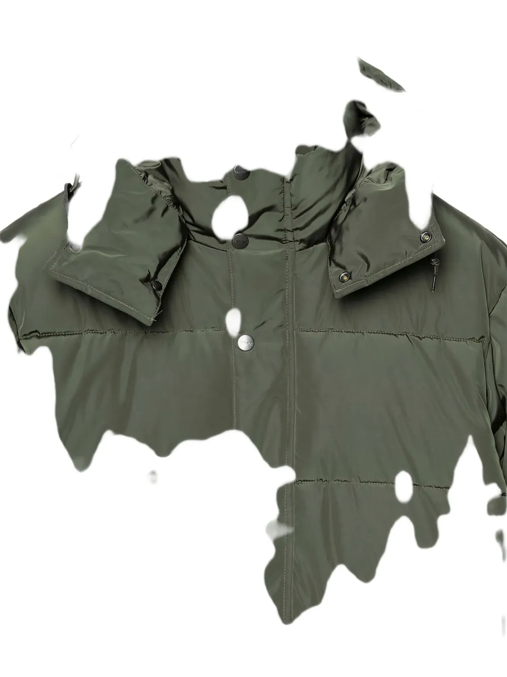 Carhartt WIP Brent jack met afneembare capuchon Groen