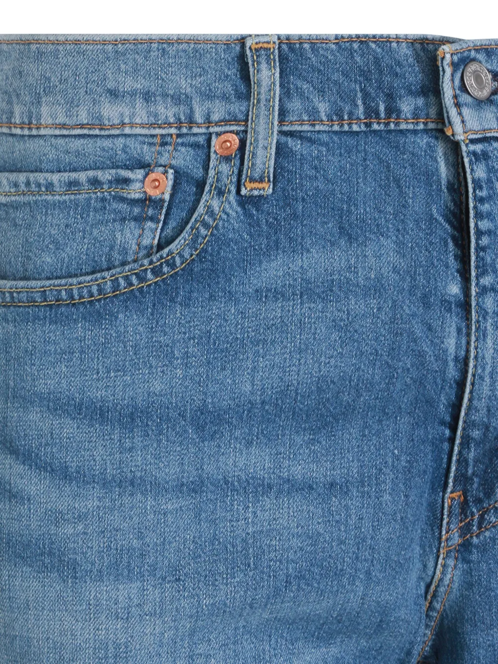 Levi's Five-pocket Cotton Jeans In Blue