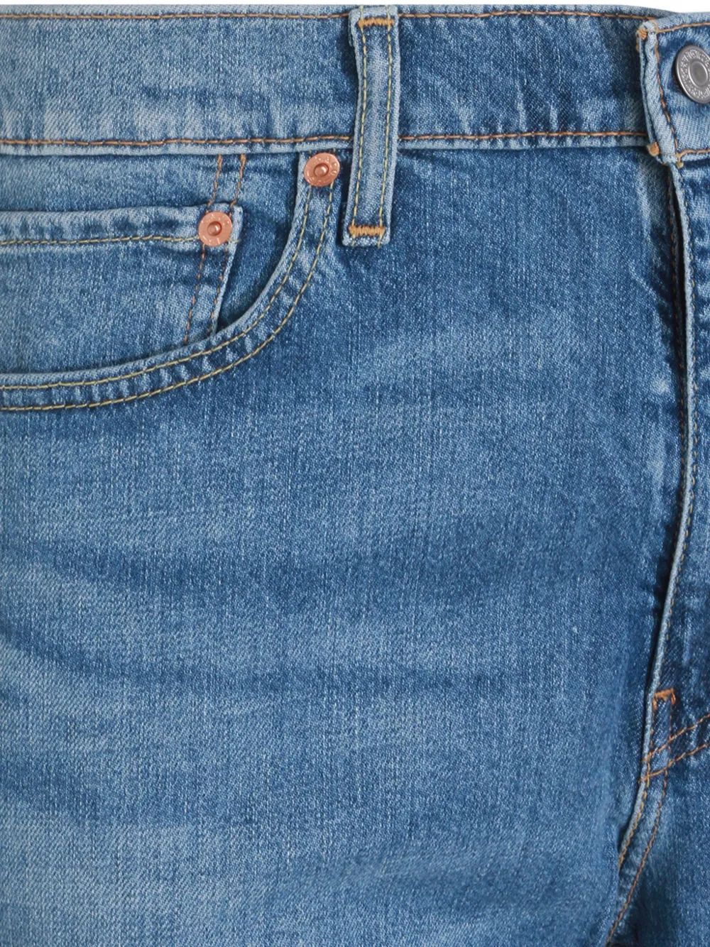 Levi's Five-pocket Cotton Jeans In Blue