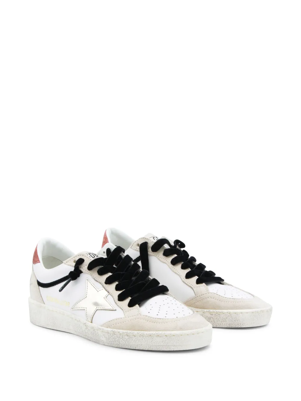 Golden Goose Leren sneakers met sterdetail Wit