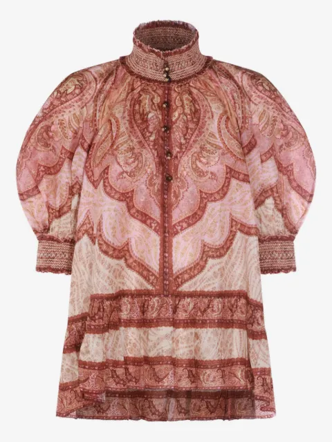 ZIMMERMANN blouse Wanderlust à motif cachemire