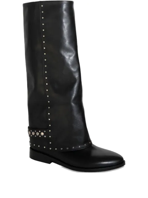 CHUCKIES Flattubo studded boots