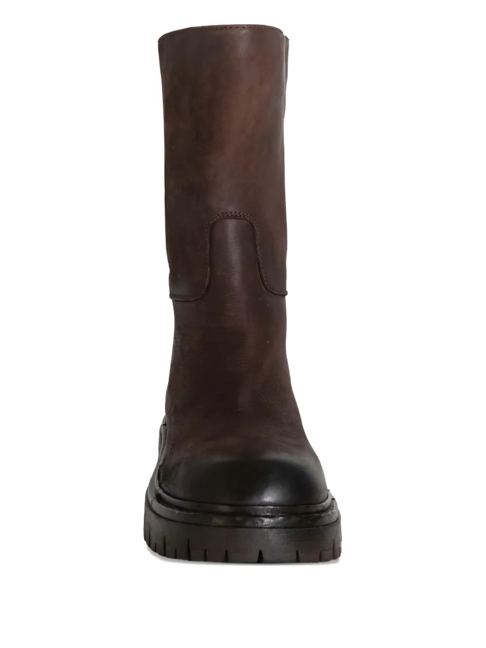 CHUCKIES Laarzen met chunky zool Bruin