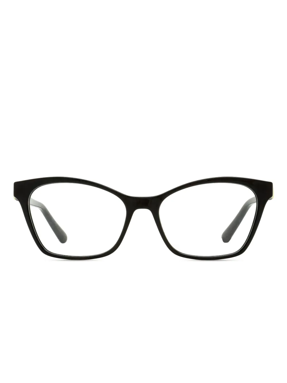 Ferragamo Eyewear gancini rectangle glasses | Black | Image 1