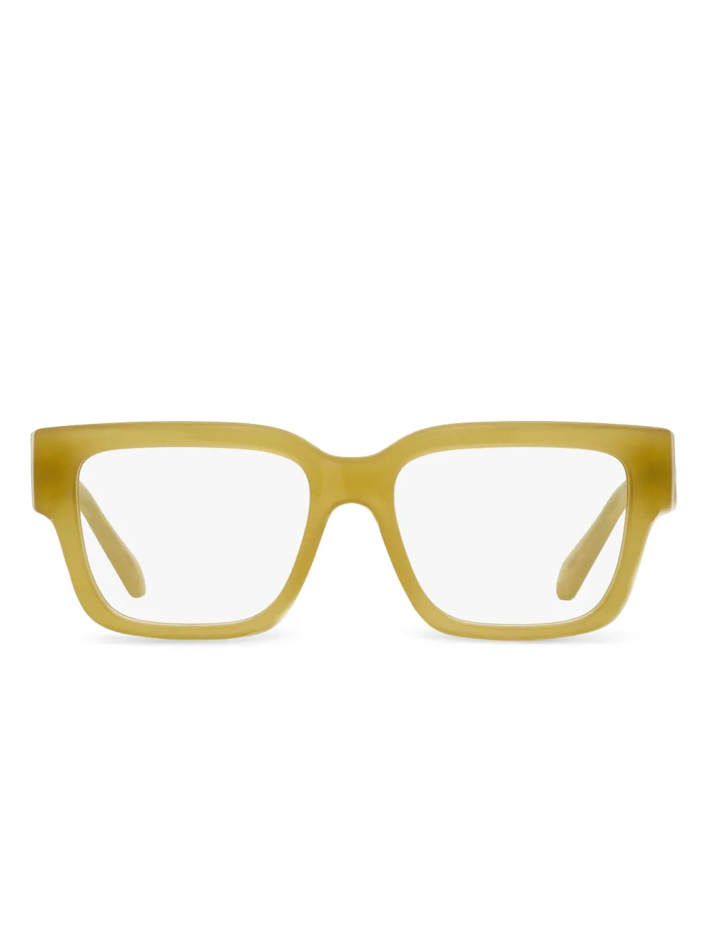 Ferragamo Eyewear lunettes de vue à monture rectangulaire | jaune | Image 1