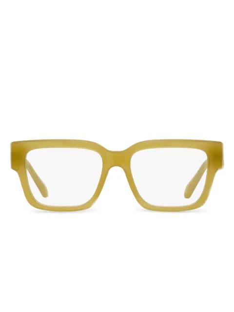 Ferragamo Eyewear rectangular logo glasses