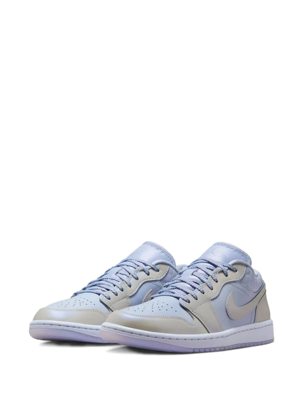Jordan Air  1 Low quilted sneakers - Blauw