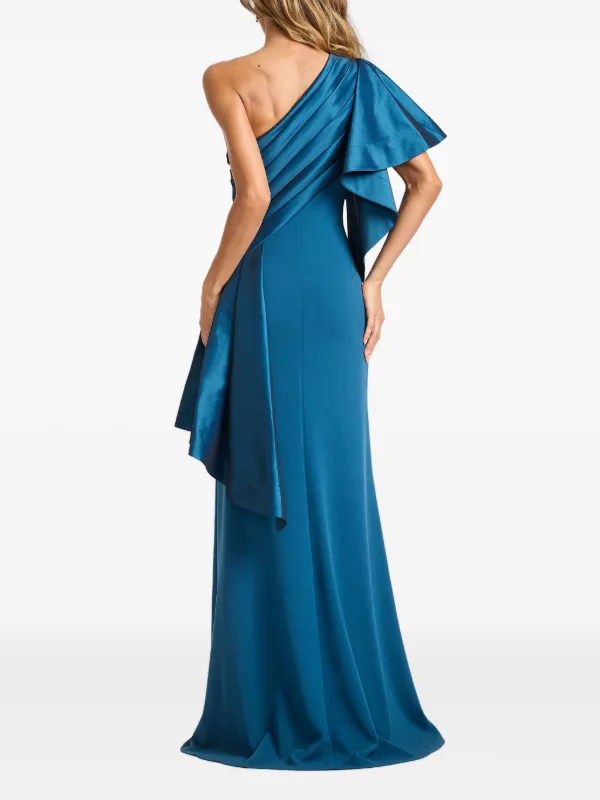 Blue Asymmetrical Dress Formal Women Navy Blue Asymmetrical One Shoulder Maxi Dress Elegant Chic Formal  Evening Gown Womens Wedding Party Long Dresses 260520