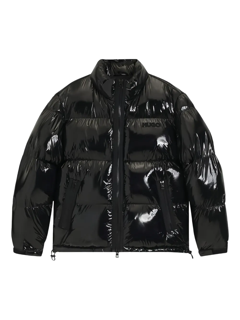 HUGO chamarra con dobladillo ajustable | negro | Image 1