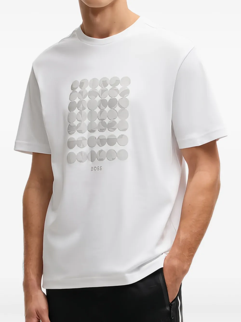 HUGO playera estilo playera con rayas estampadas | Playeras | Image 2