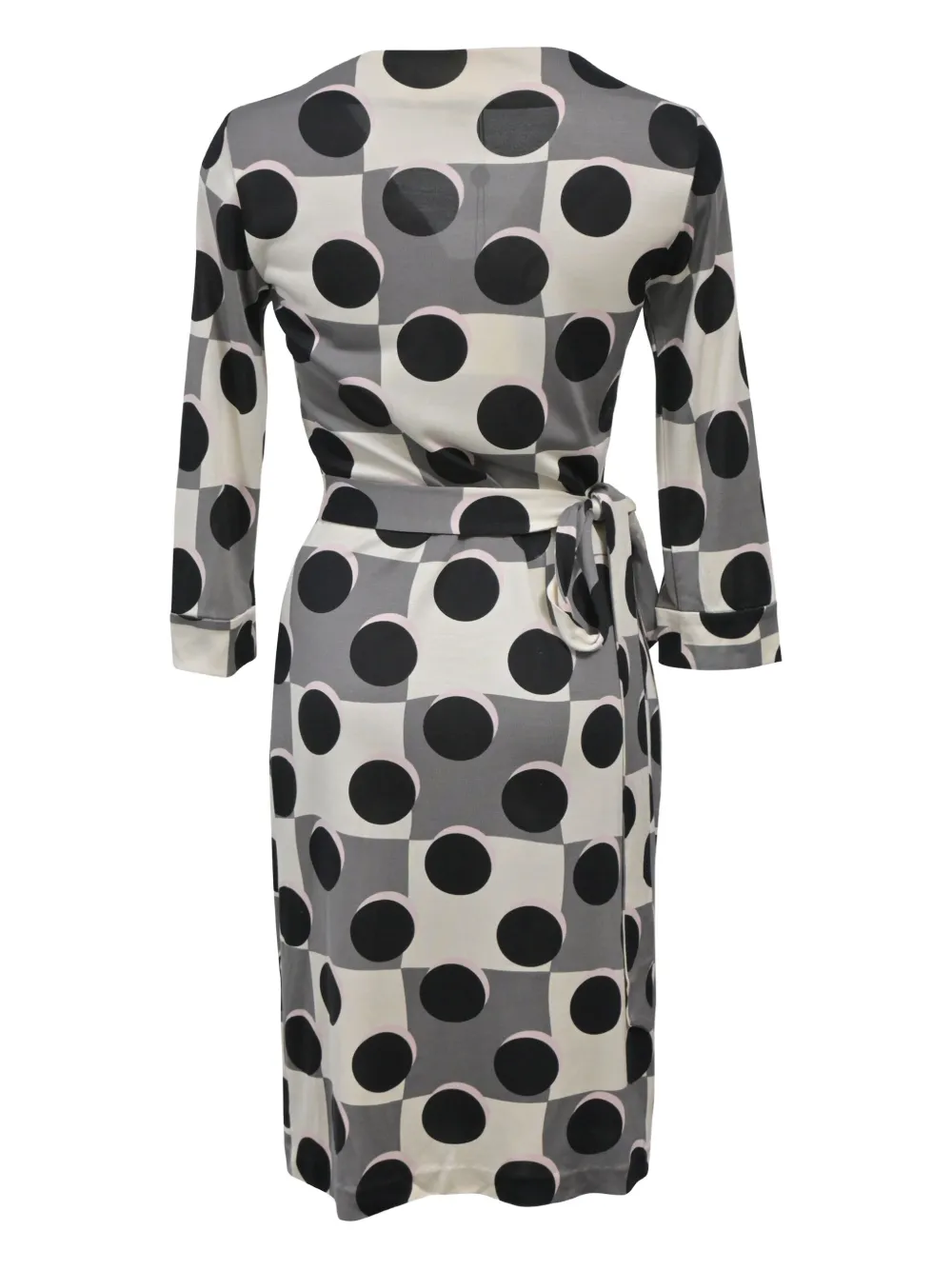 DVF Diane von Furstenberg Wikkeljurk met stippen - Wit