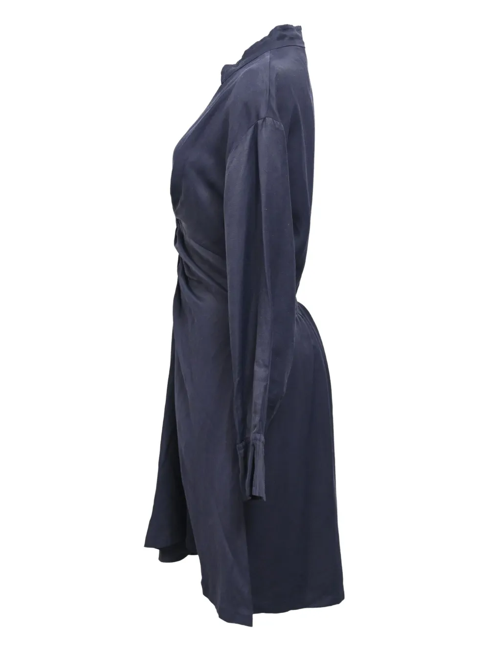 SANDRO Gesmockte mini-jurk - Blauw