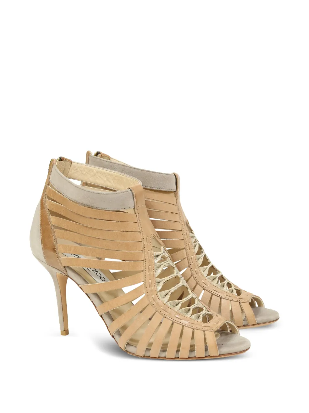 Jimmy Choo Pre-Owned 90mm gladiator multi-strap sandals | Image 2