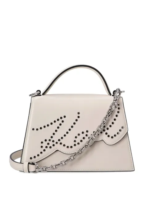 Karl Lagerfeld tote con apliques