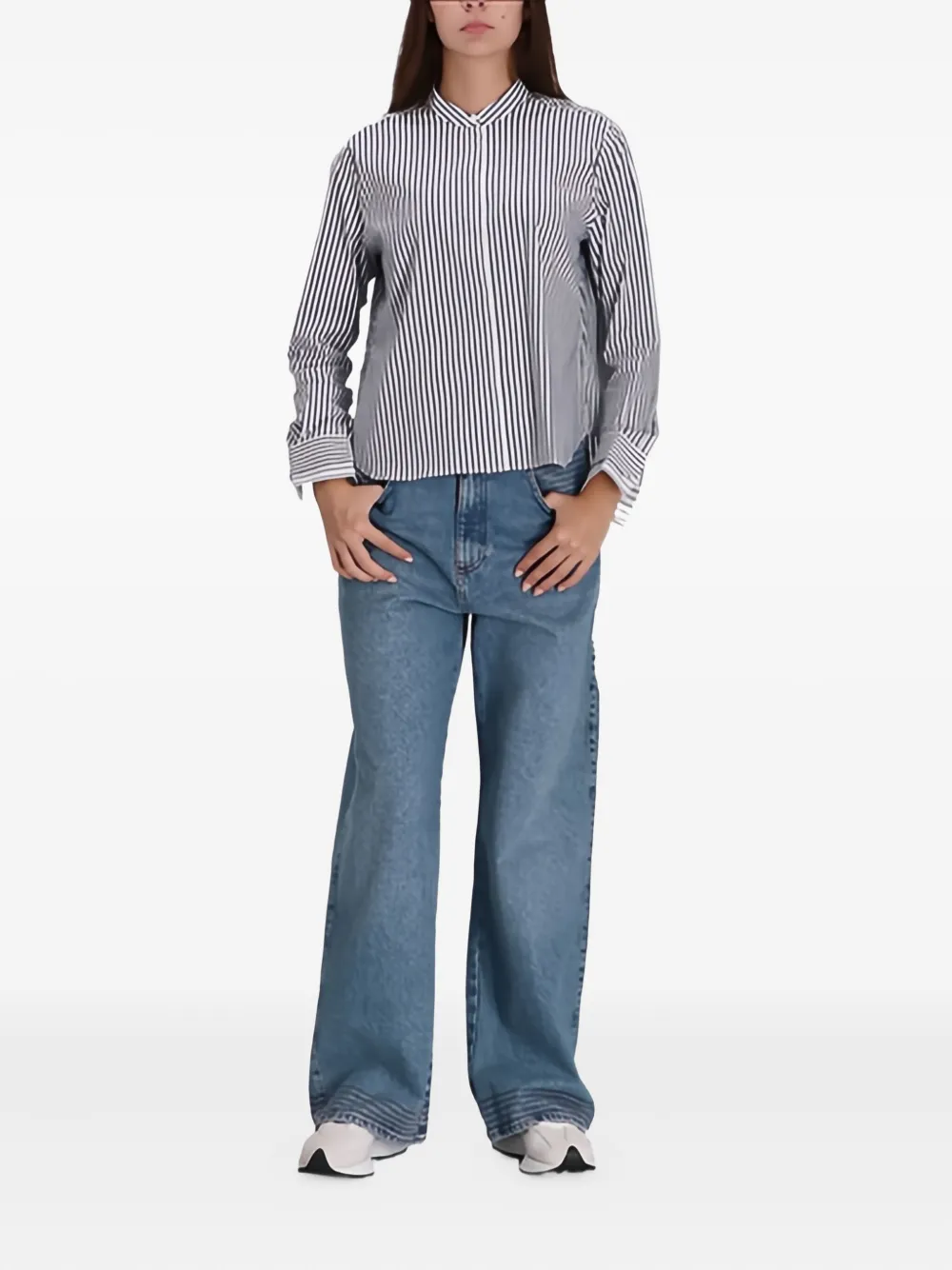 BOSS Bertyna Monday blouse - Wit