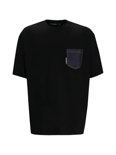Karl Lagerfeld crew-neck pocket T-shirt