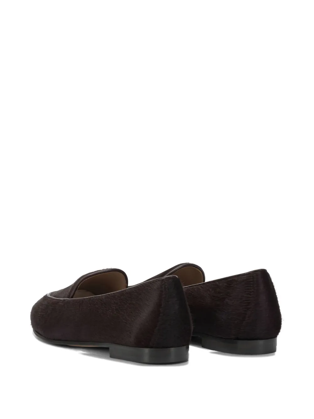 Aquazzura Gauntlet Loafers In Brown