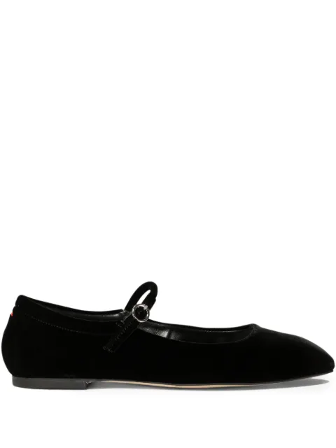 Aeyde Uma velvet ballet flats