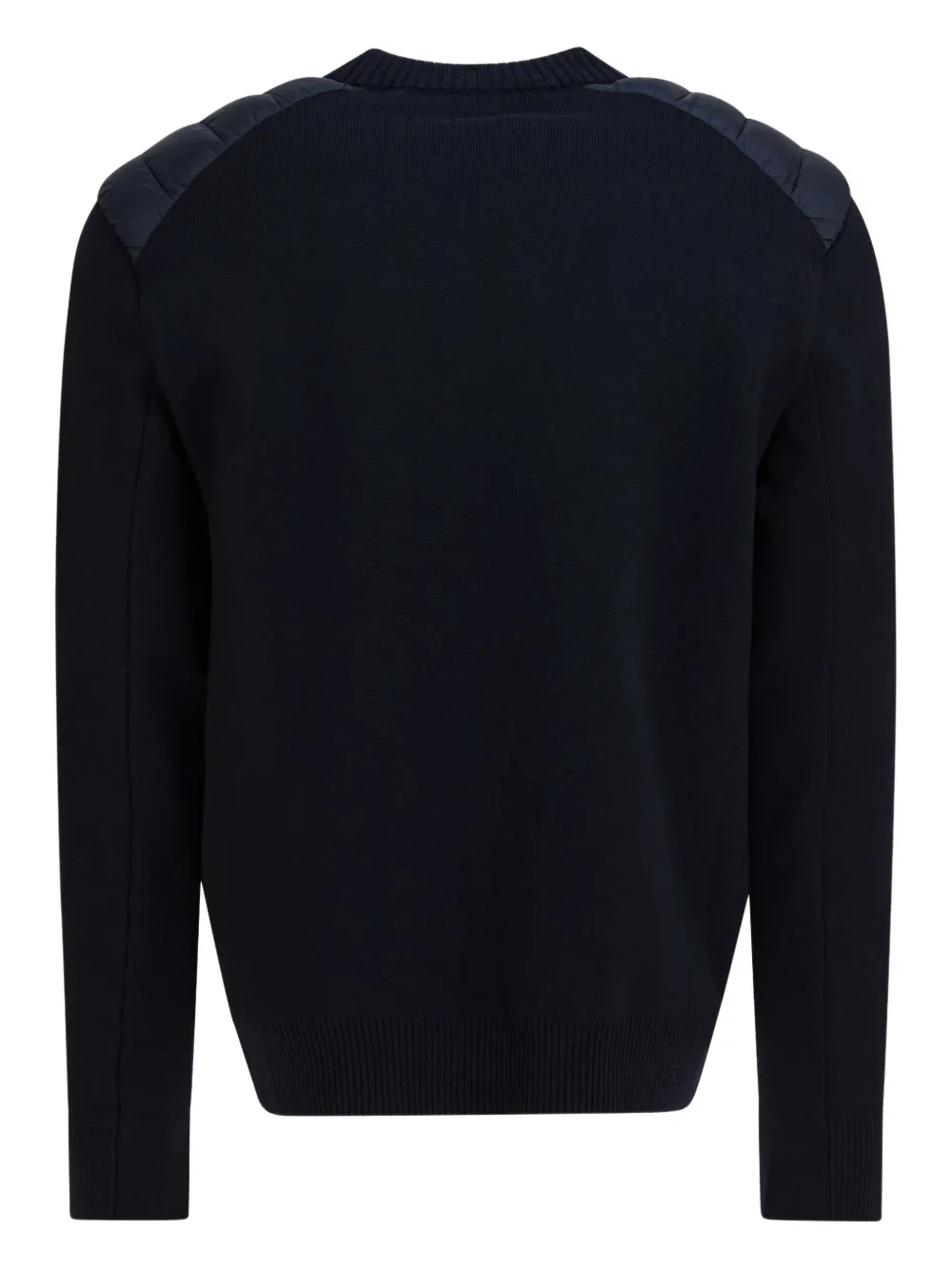Moncler Grenoble Blue Wool Blend Knitwear In Multi