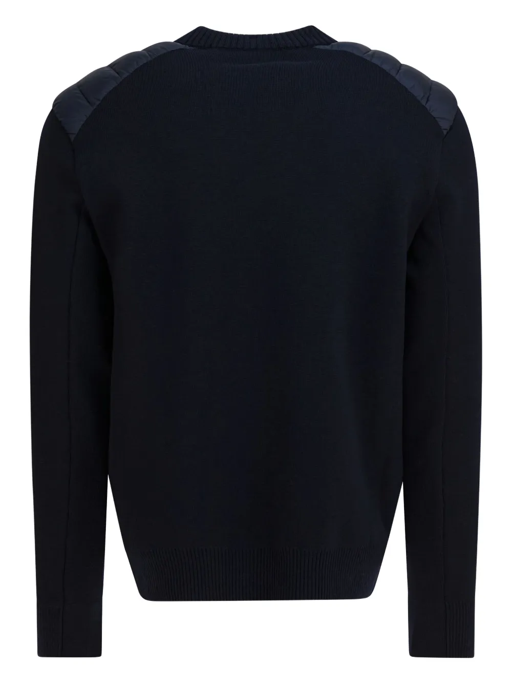 Moncler Grenoble Trui met gewatteerde schouders - Zwart