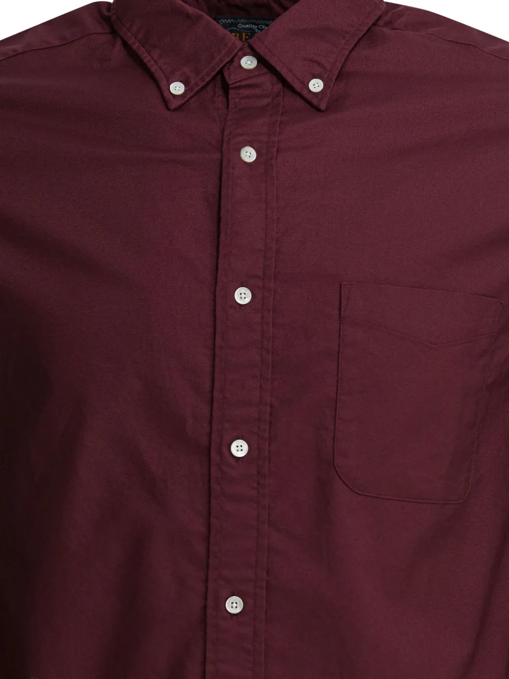  Beams Plus Pocket Button Shirt - Red 