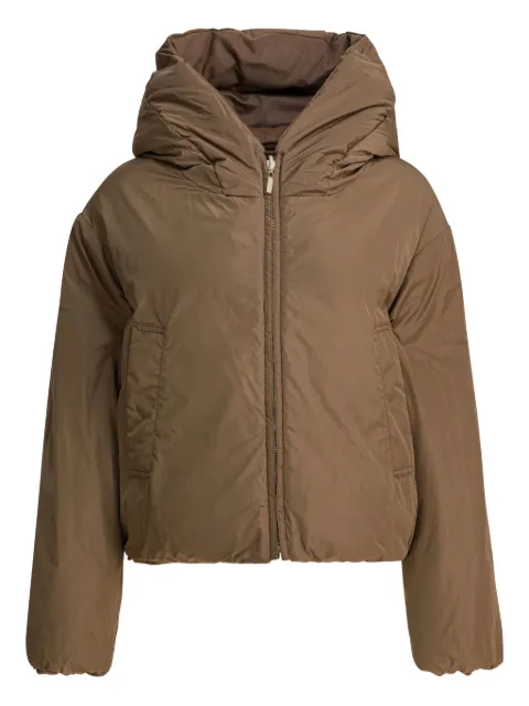Max Mara veste réversible zippée à capuche