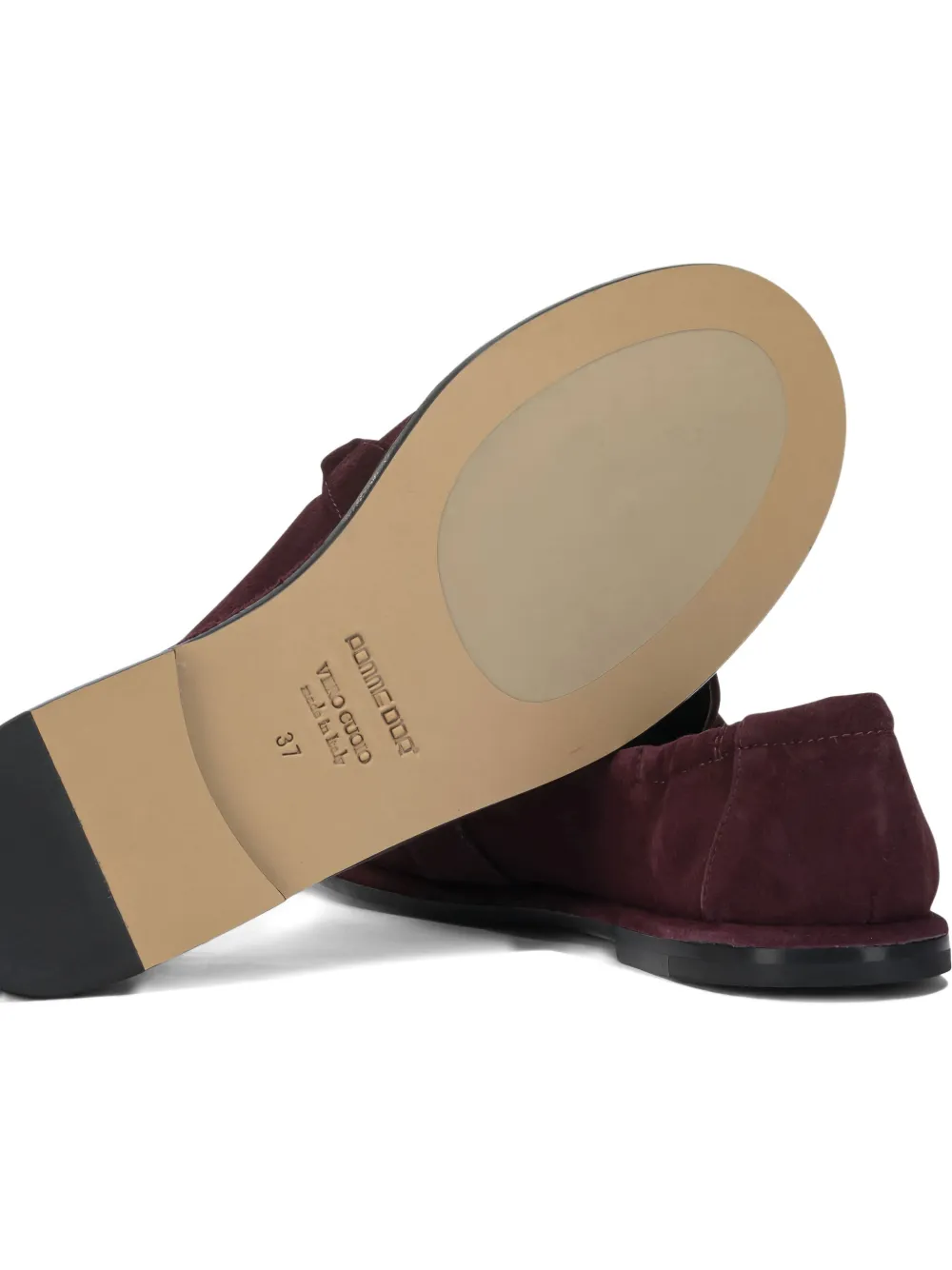 Pomme D´Or Loafers met geknoopt detail Paars